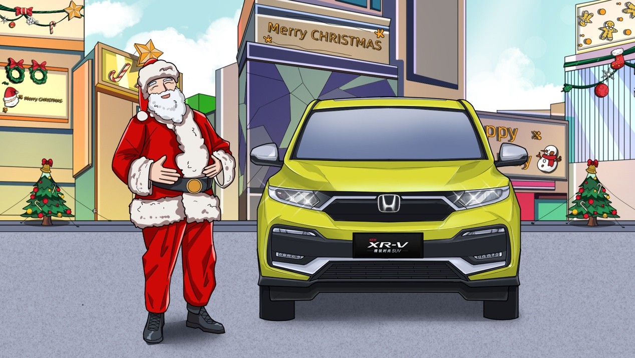 如果SUV变成了圣诞老人, 他会讨好谁?